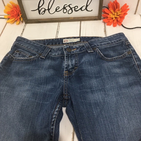 BKE Denim Stretch Raw Hem Jeans, Size 27 - Picture 4 of 15